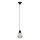 LED-hanglamp aan kabel 1xE27/6,5W/230V 2500K zwart