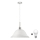 LED-hanglamp aan kabel 1xE27/60W/230V wit/helder