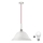 LED-hanglamp aan kabel 1xE27/60W/230V wit/rood