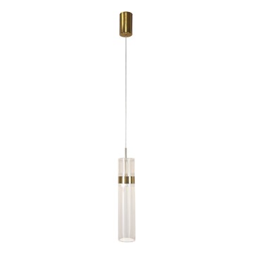 LED-hanglamp aan kabel AMBIENTE LED/6W/230V 3000/4000/6000K goudkleurig