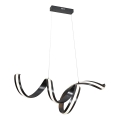 LED-hanglamp aan kabel AREZIA LED/42W/230V zwart