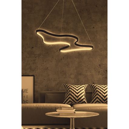 LED-hanglamp aan kabel ARTISAN LED/36W/230V 4000K zwart