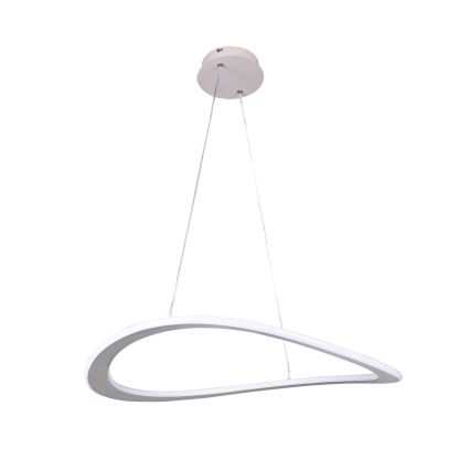 LED-hanglamp aan kabel CASHMERE LED/40W/230V Ø 59,5 cm wit