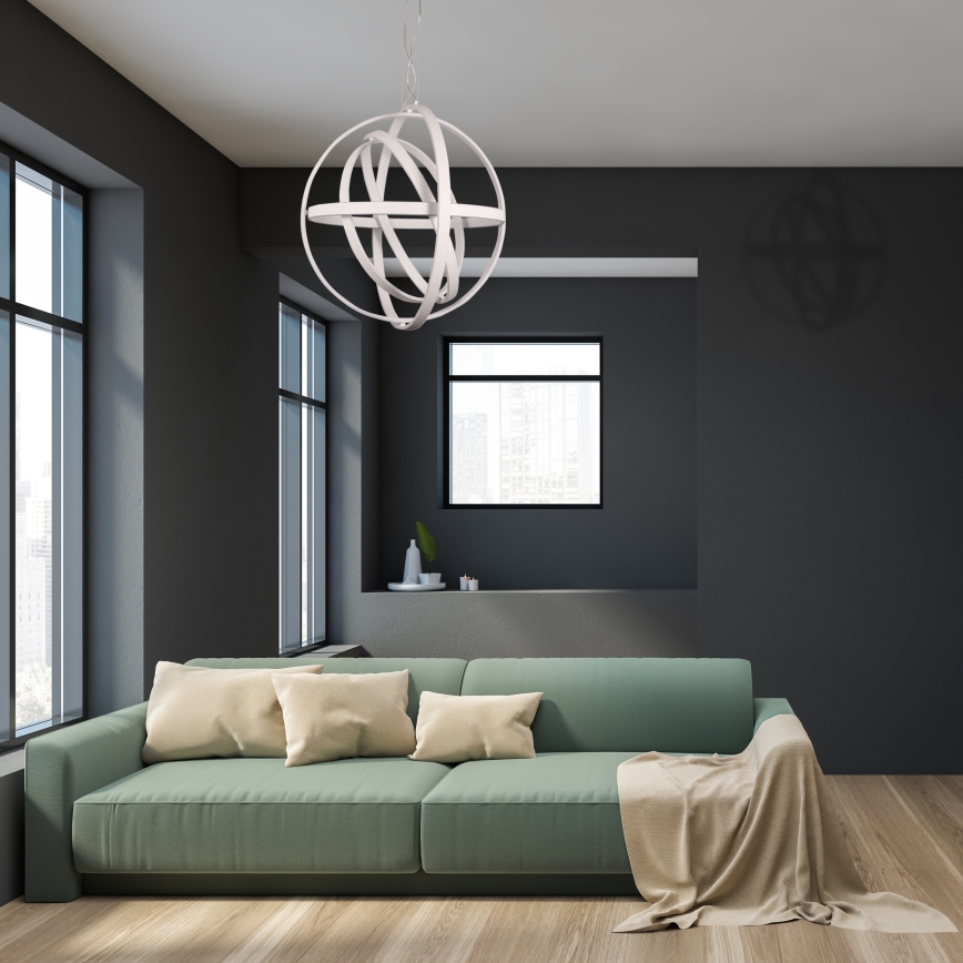 LED-hanglamp aan kabel COPERNICUS LED/260W/230V wit