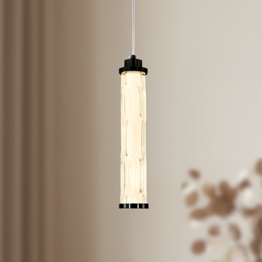 LED hanglamp aan kabel CORTE LED/10W/230V zwart