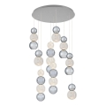 LED hanglamp aan kabel CREMONA LED/51W/230V 3000K mat chroom
