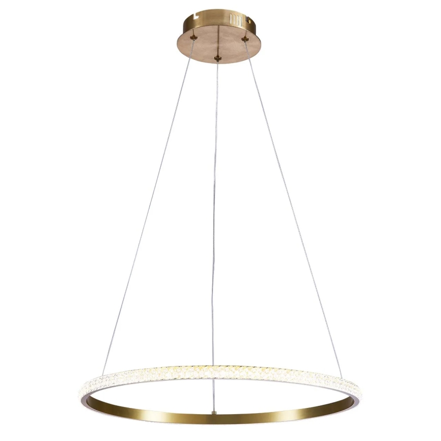 LED-hanglamp aan kabel DIANA LED/25W/230V 4000K Ø 50 cm goudkleurig