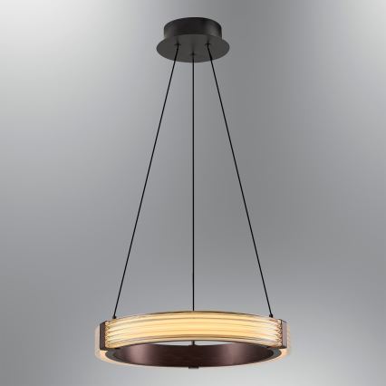 LED-hanglamp aan kabel JESI LED/2W/230V 3000K bruin