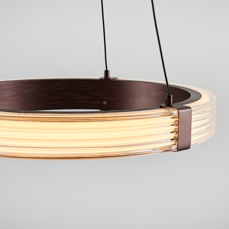 LED-hanglamp aan kabel JESI LED/2W/230V 3000K bruin