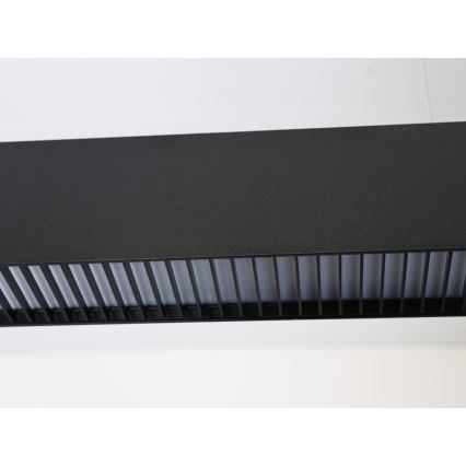 LED-hanglamp aan kabel LED/55W/230V 3000/4000/6500K 120 cm zwart