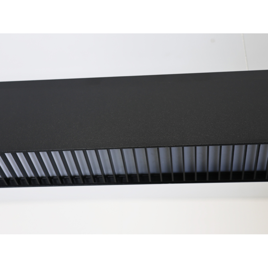 LED-hanglamp aan kabel LED/55W/230V 3000/4000/6500K 120 cm zwart