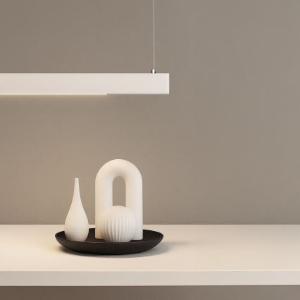 LED hanglamp aan kabel LINEA LED/36W/230V 3000/4000/5700K CRI 90 wit