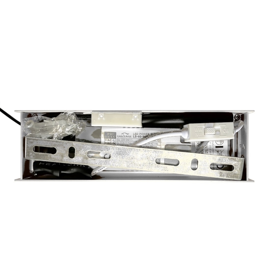 LED hanglamp aan kabel LINEA LED/36W/230V 3000/4000/5700K CRI 90 wit