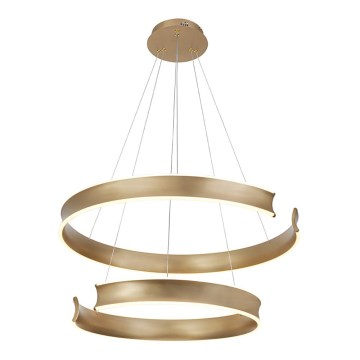 LED-hanglamp aan kabel MARLEN LED/84W/230V goud