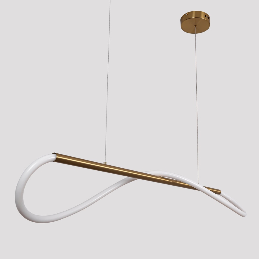 LED-hanglamp aan kabel MELECA LED/24W/230V 3000/4000/6000K 100 cm goud