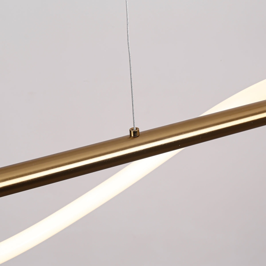 LED-hanglamp aan kabel MELECA LED/24W/230V 3000/4000/6000K 100 cm goud