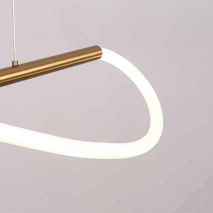 LED-hanglamp aan kabel MELECA LED/24W/230V 3000/4000/6000K 100 cm goud