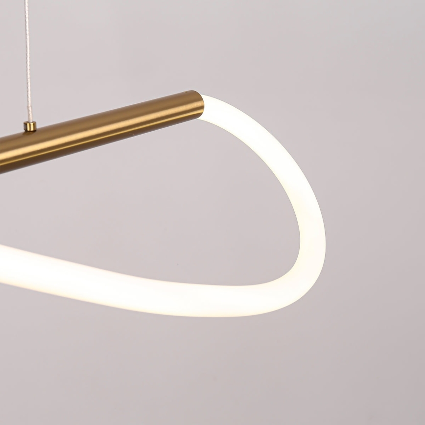 LED-hanglamp aan kabel MELECA LED/24W/230V 3000/4000/6000K 100 cm goud