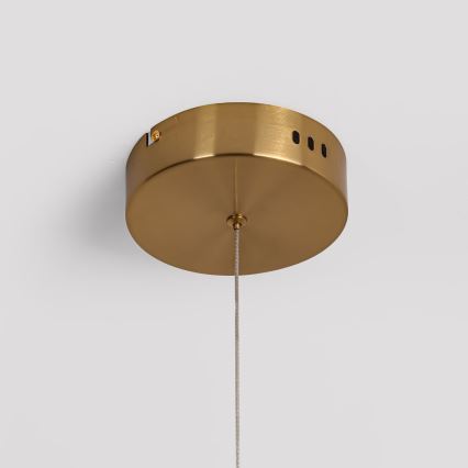 LED-hanglamp aan kabel MELECA LED/24W/230V 3000/4000/6000K 100 cm goud