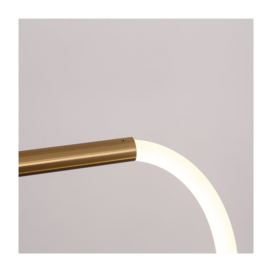 LED-hanglamp aan kabel MELECA LED/36W/230V 3000/4000/6000K 160 cm goudkleurig