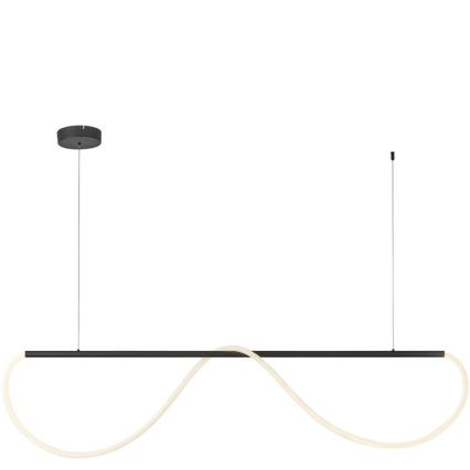 LED-hanglamp aan kabel MELECA LED/36W/230V 3000/4000/6000K 160 cm zwart