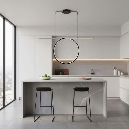 LED-hanglamp aan kabel ODETTA LED/42W/230V 4000K zwart