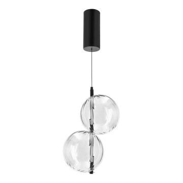 LED-hanglamp aan kabel PLAYA LED/10W/230V, zwart