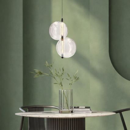 LED-hanglamp aan kabel PLAYA LED/10W/230V, zwart