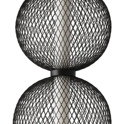 LED-hanglamp aan kabel PUMA LED/10W/230V Ø 14 cm zwart