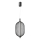 LED-hanglamp aan kabel PUMA LED/10W/230V Ø 15 cm zwart