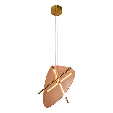 LED-hanglamp aan kabel RELAX LED/15W/230V goud/gerookt bruin