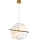 LED-hanglamp aan kabel RELAX LED/15W/230V goud/wit