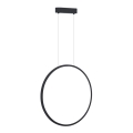 LED Hanglamp aan kabel SATURNO LED/28W/230V Ø 50 cm IP44 antraciet