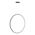 LED-hanglamp aan kabel SATURNO LED/46W/230V Ø 80 cm IP44 zwart