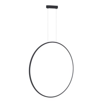 LED-hanglamp aan kabel SATURNO LED/46W/230V Ø 80 cm IP44 zwart