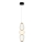 LED-hanglamp aan kabel SHINY LED/17W/230V wit/goud