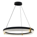 LED-hanglamp aan kabel TRIANGLE LED/40W/230V 3000/4000/6000K Ø 60 cm zwart