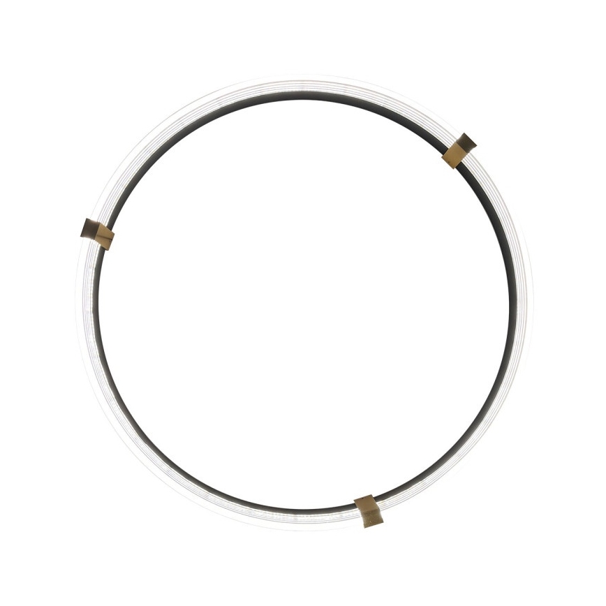 LED-hanglamp aan kabel TRIANGLE LED/40W/230V 3000/4000/6000K Ø 60 cm zwart