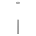 LED hanglamp aan kabel TUBA 1xGU10/4,8W/230V grijs