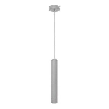 LED hanglamp aan kabel TUBA 1xGU10/4,8W/230V grijs