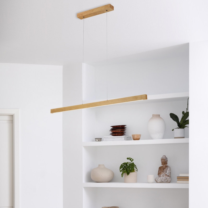 LED-hanglamp aan kabel VERDE LED/18W/230V 3000K 106 cm eiken