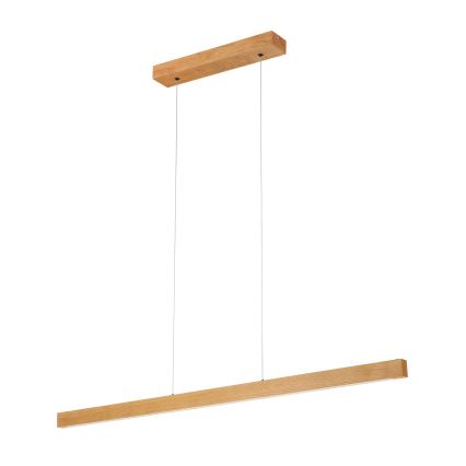 LED-hanglamp aan kabel VERDE LED/18W/230V 3000K 106 cm eiken