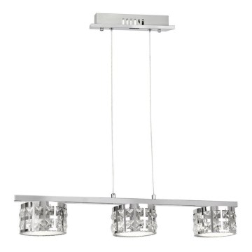 LED Hanglamp aan koord ALEX 3xLED/15W/230V