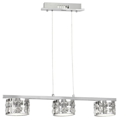 LED Hanglamp aan koord ALEX 3xLED/15W/230V