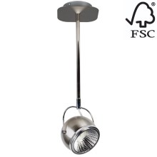 LED Hanglamp aan koord BALL 1xGU10/5W/230V - FSC-gecertificeerd