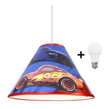 LED Hanglamp aan koord DISNEY CARS 1xE27/15W/230V