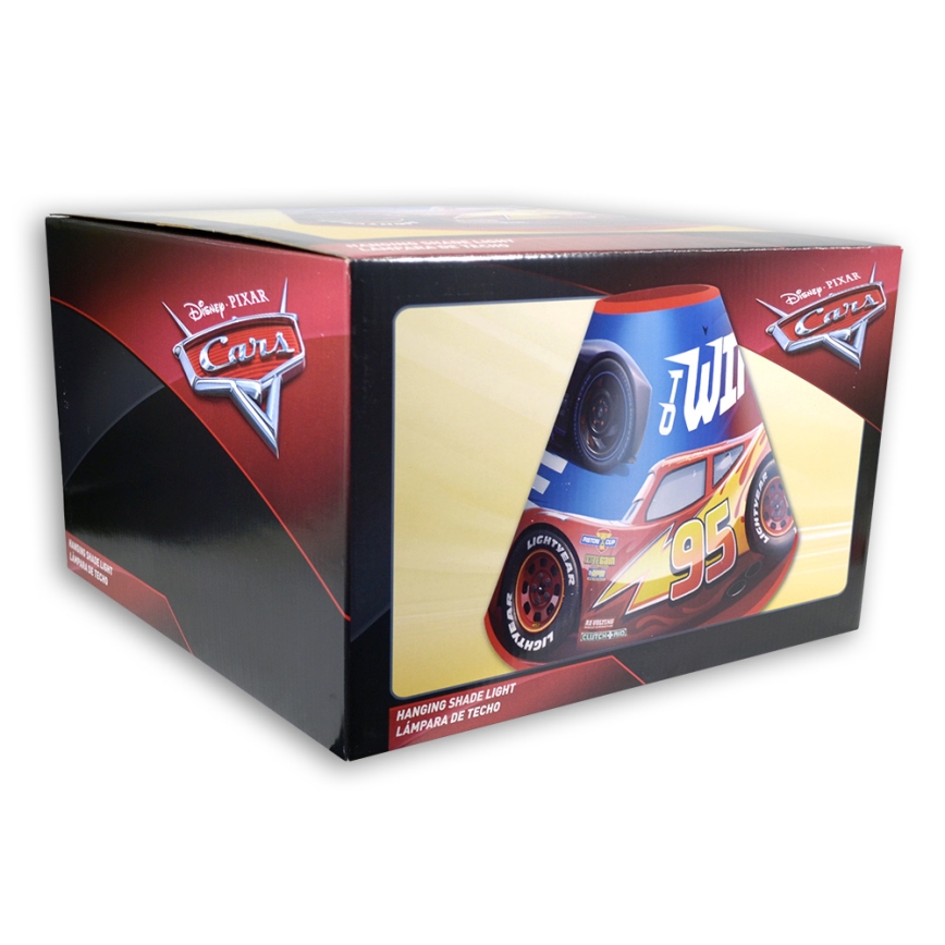 LED Hanglamp aan koord DISNEY CARS 1xE27/15W/230V