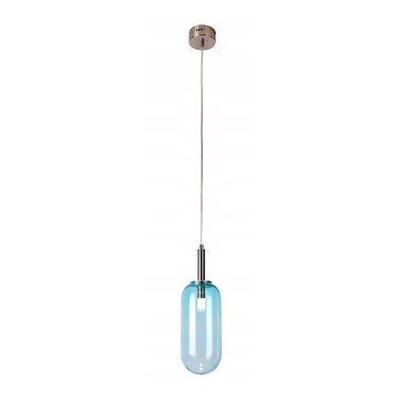 LED Hanglamp aan koord FIUGGI LED/6W/230V blauw