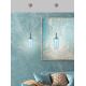 LED Hanglamp aan koord FIUGGI LED/6W/230V blauw
