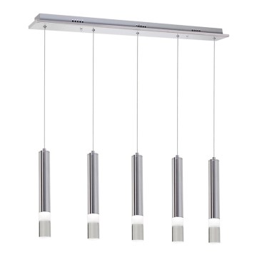 LED Hanglamp aan koord ICE 5xLED/5W/230V